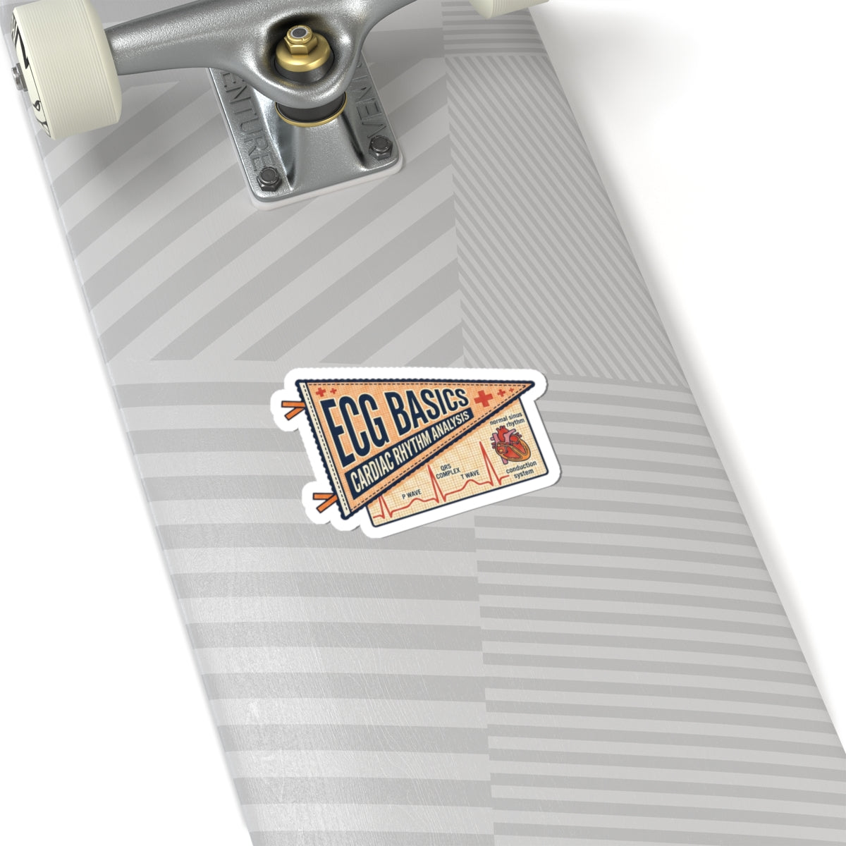 ECG Basics Pennant Sticker | NY Basketball City Pride