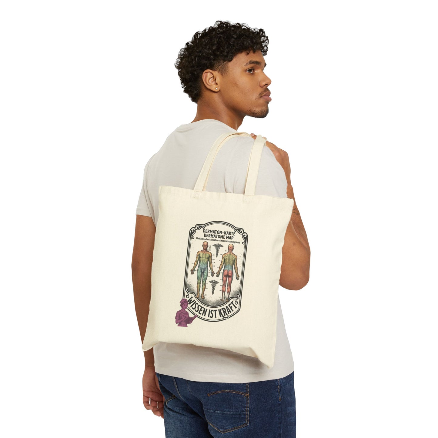 People Over Profit tote | Values-Led Statement Cotton Canvas Tote