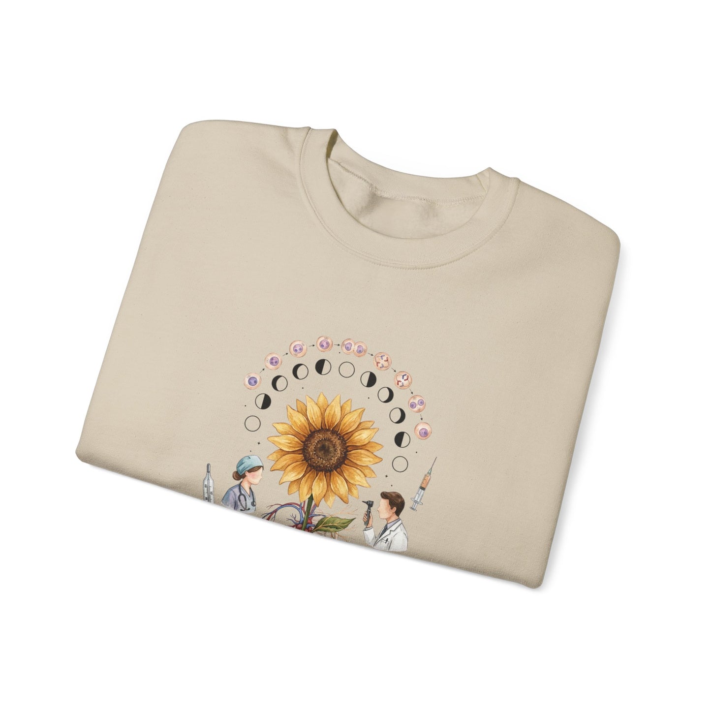 Sunflower Birth Flower Crewneck | Botanical Birth Month Sweatshirt