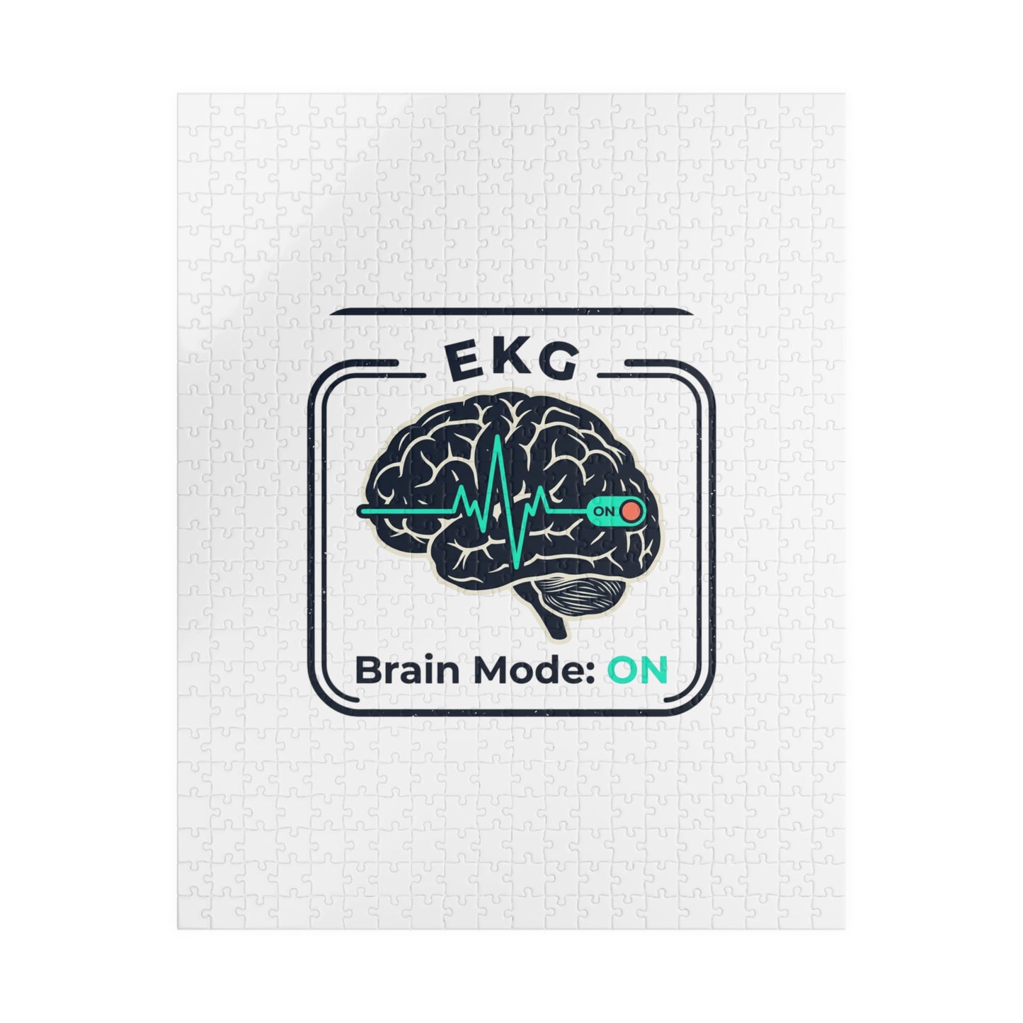 Brain Mode: ON Puzzle — EKG Brain Jigsaw (110–1014 pcs)