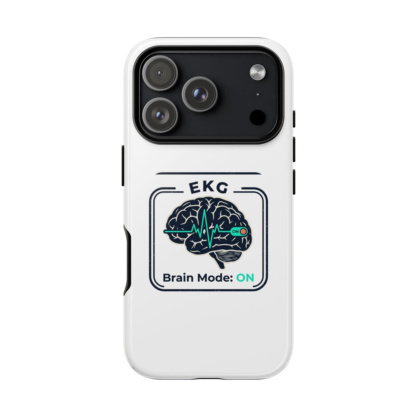 Tough Cases — 'EKG Brain Mode: ON' Phone Case