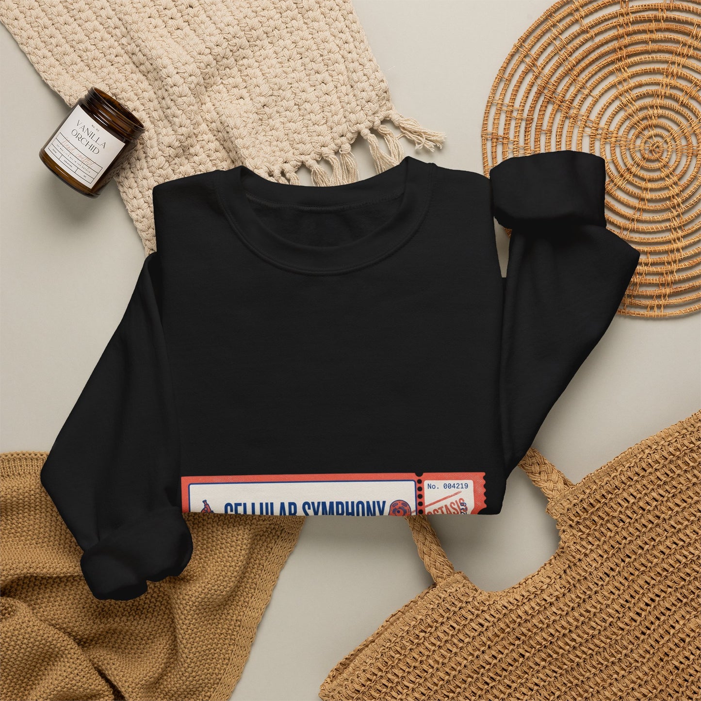 Vintage Ticket Reader Sweatshirt | Book Girl Summer, BookTok Aesthetic