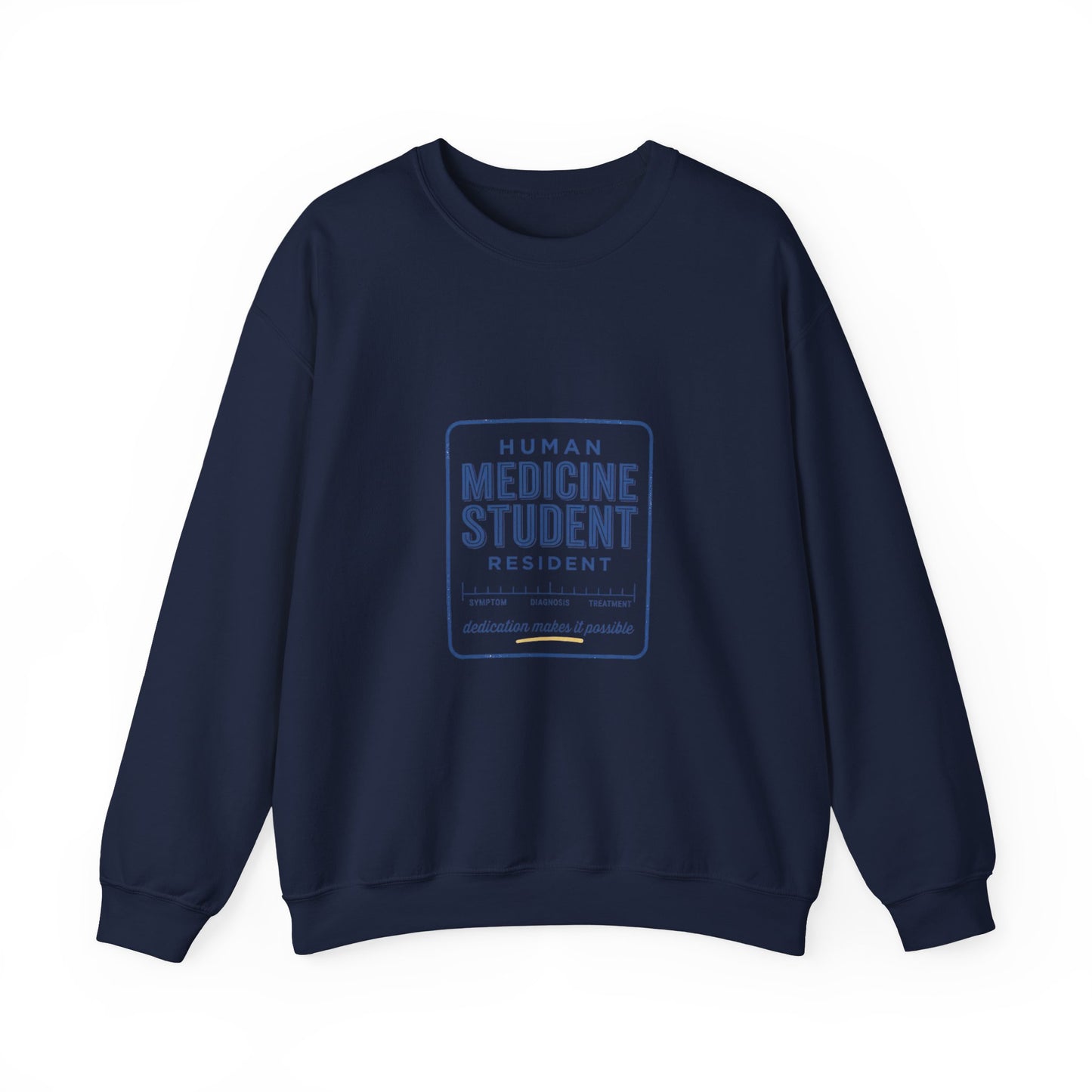 Medicine Student Sweatshirt | Vintage Badge Medical Student Crewneck