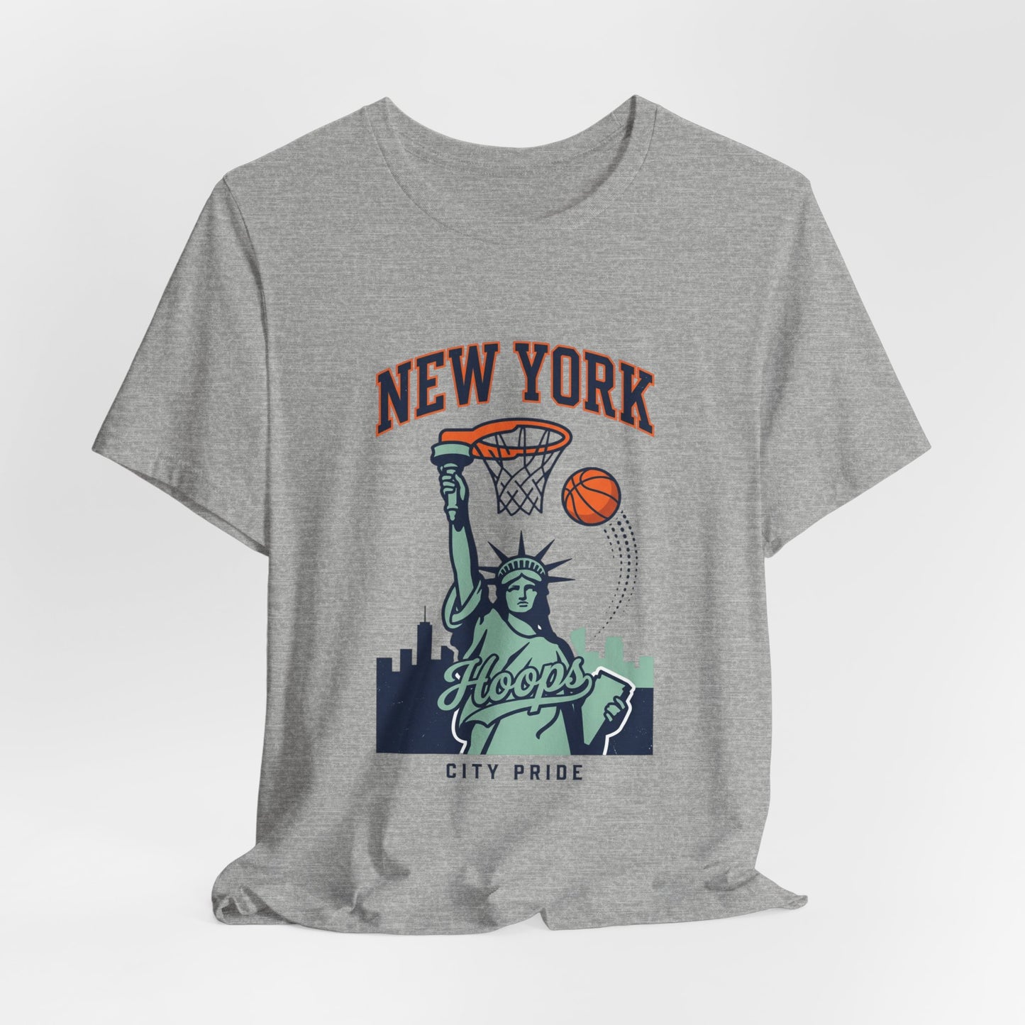 New York City Hoops Tee | NY Basketball Streetwear, City Pride