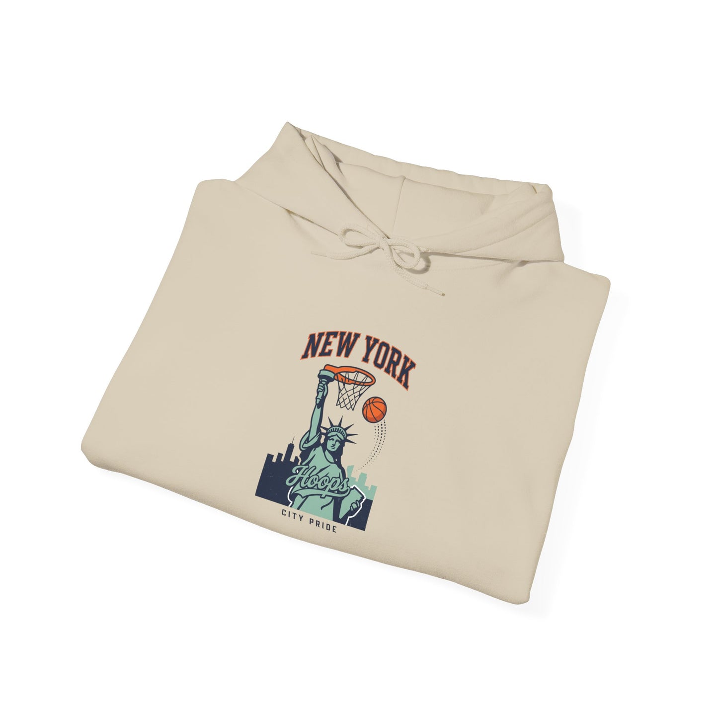 New York Statue of Liberty Basketball Hoodie | NY Basketball Streetwear
