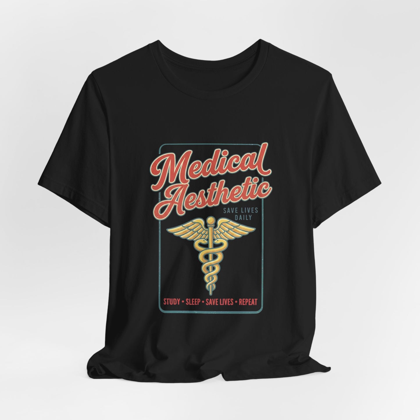 Medical Aesthetic Tee | Vintage Medical Graphic, Retro Typography