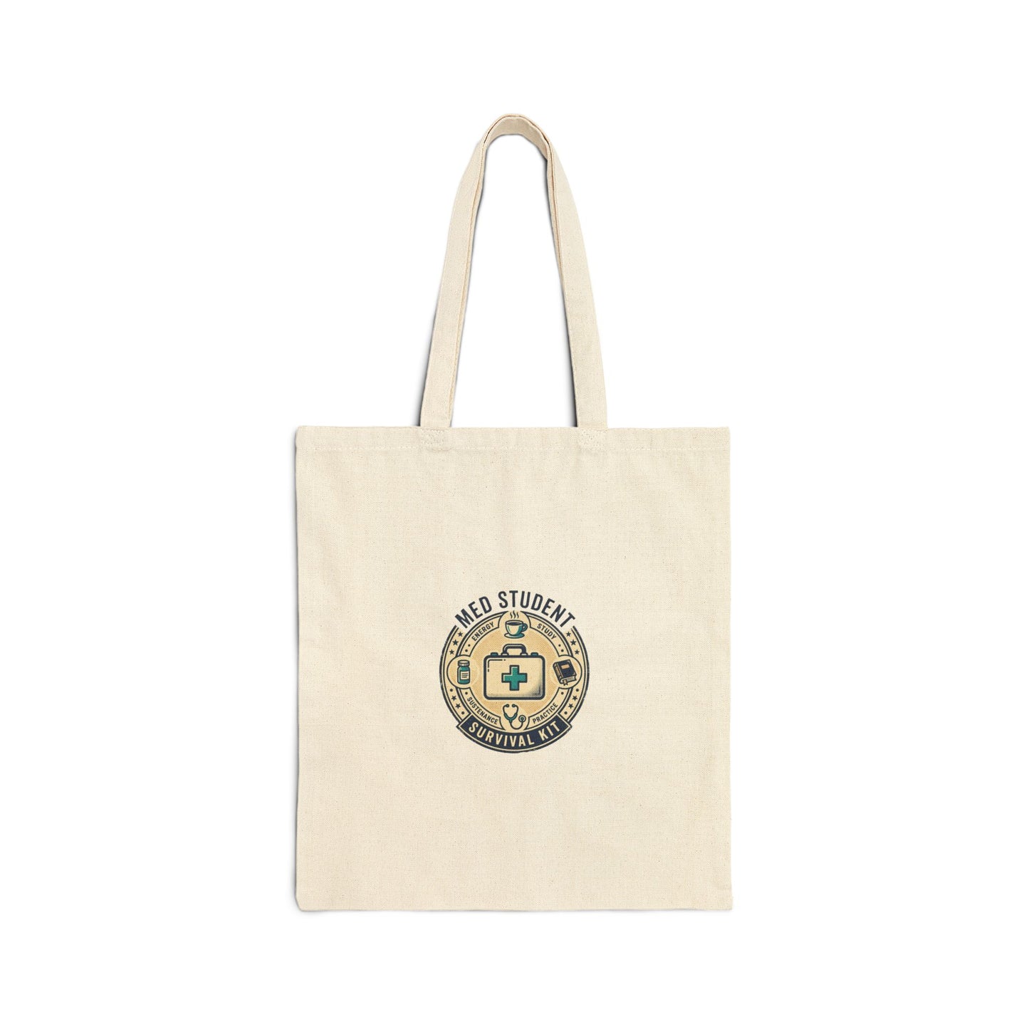 Med Student Survival Kit Cotton Canvas Tote Bag