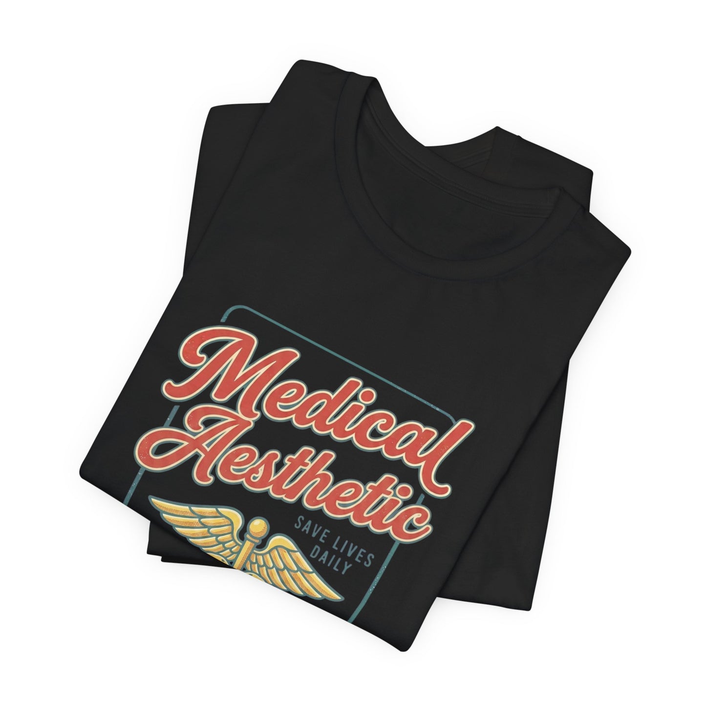 Medical Aesthetic Tee | Vintage Medical Graphic, Retro Typography