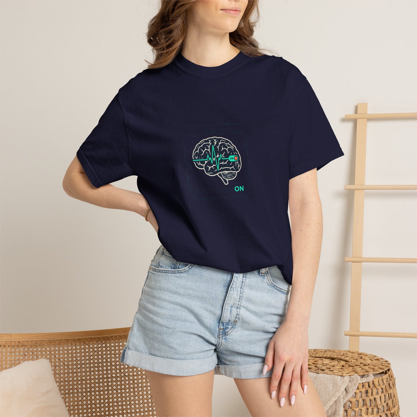 EKG Brain Mode: ON T-Shirt