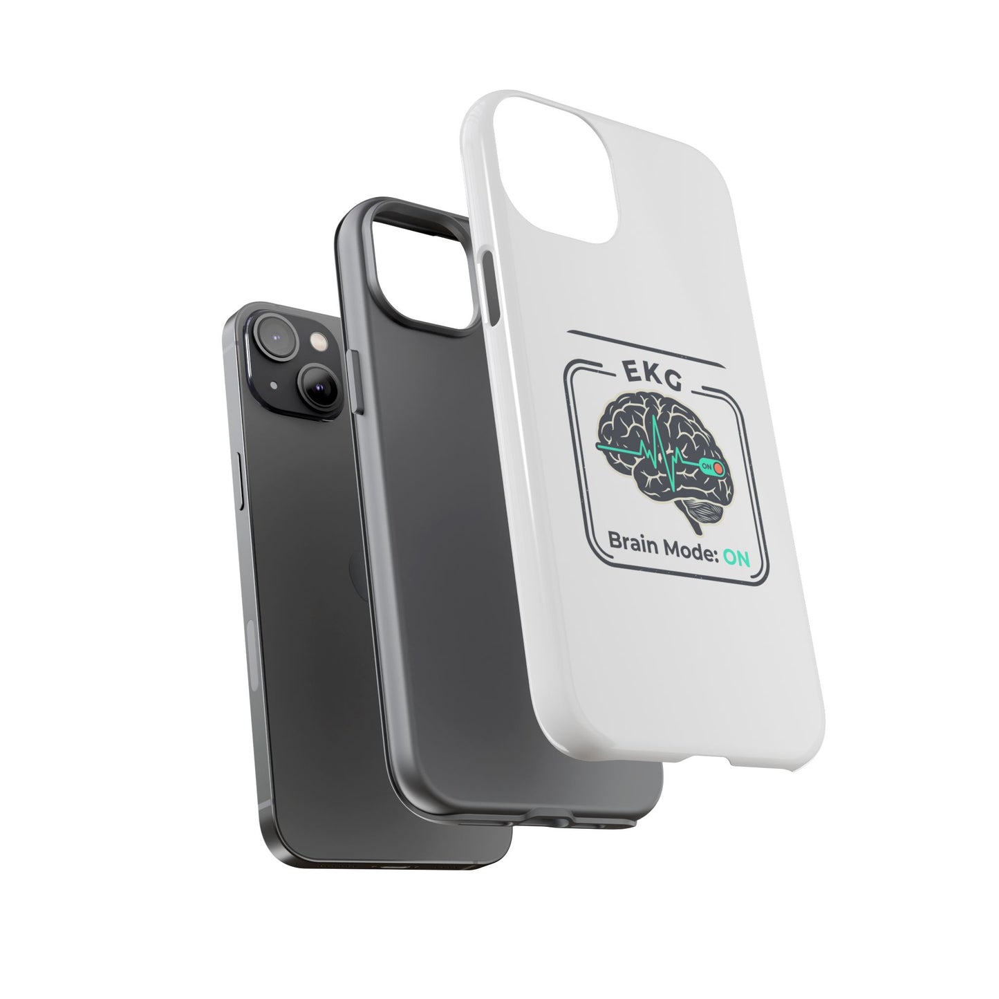 Tough Cases — 'EKG Brain Mode: ON' Phone Case