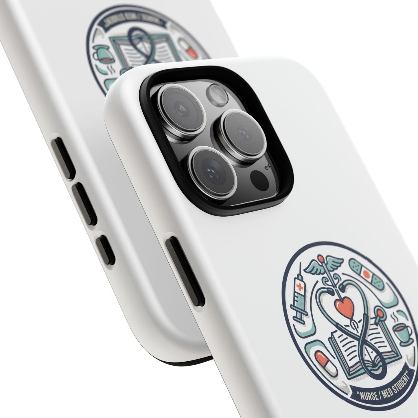 Nurse Aesthetic Tough Case — Medical Student Phone Case