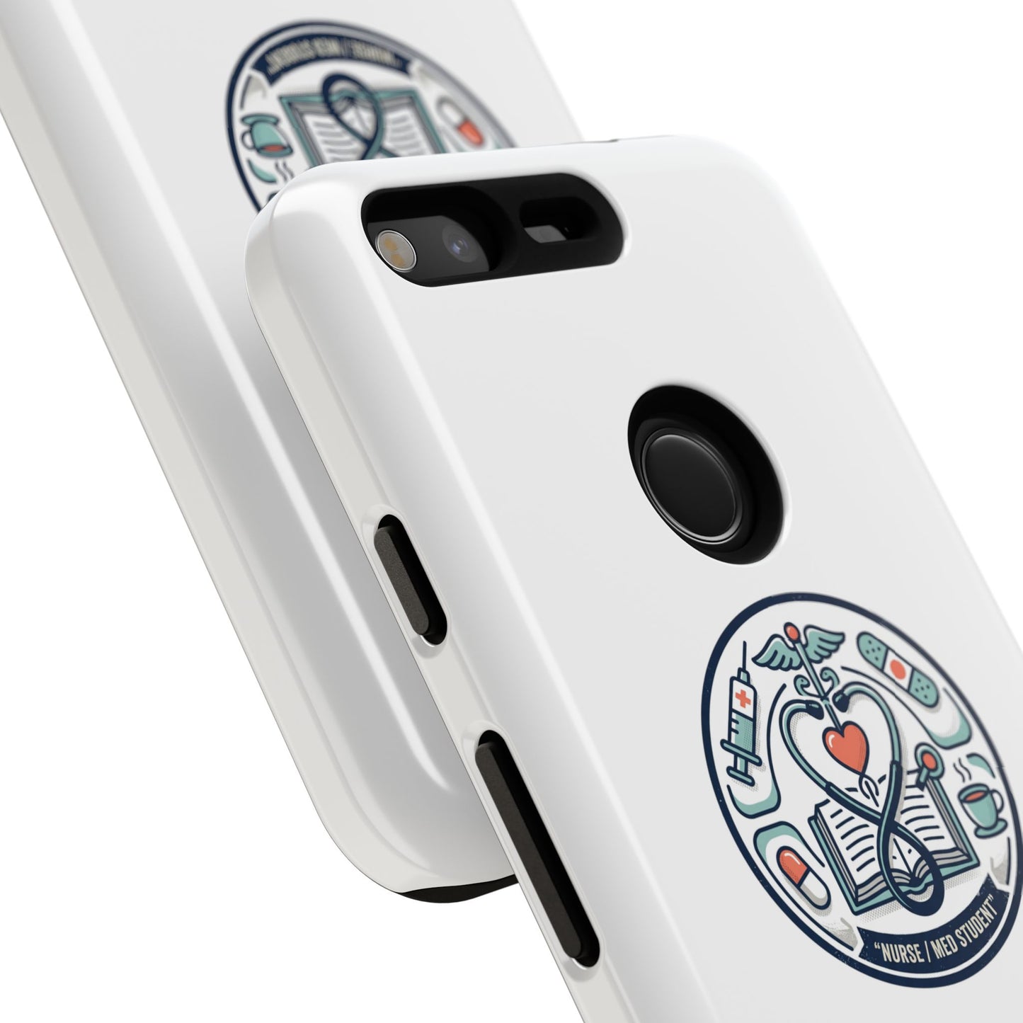 Nurse Aesthetic Tough Case — Medical Student Phone Case