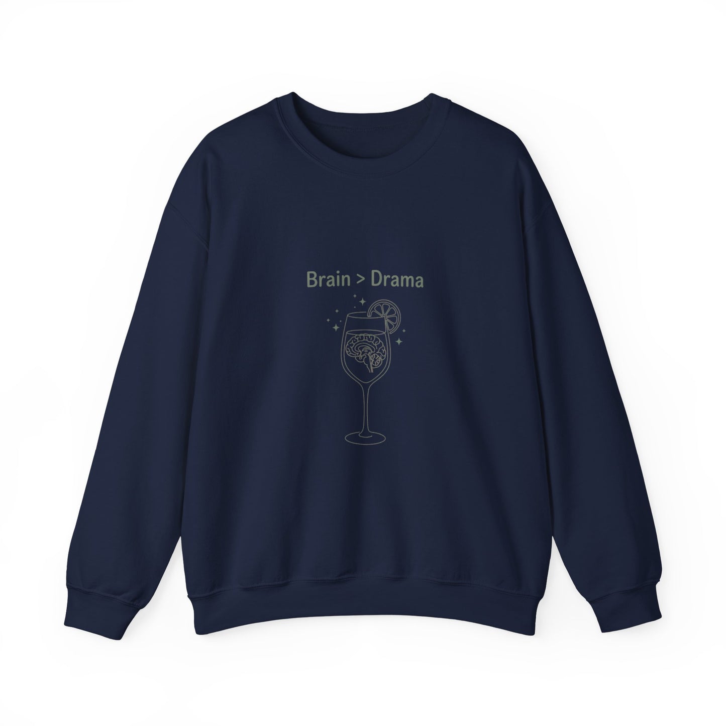 Brain > Drama Sweatshirt | Bride Era, Engaged Wife Slogan