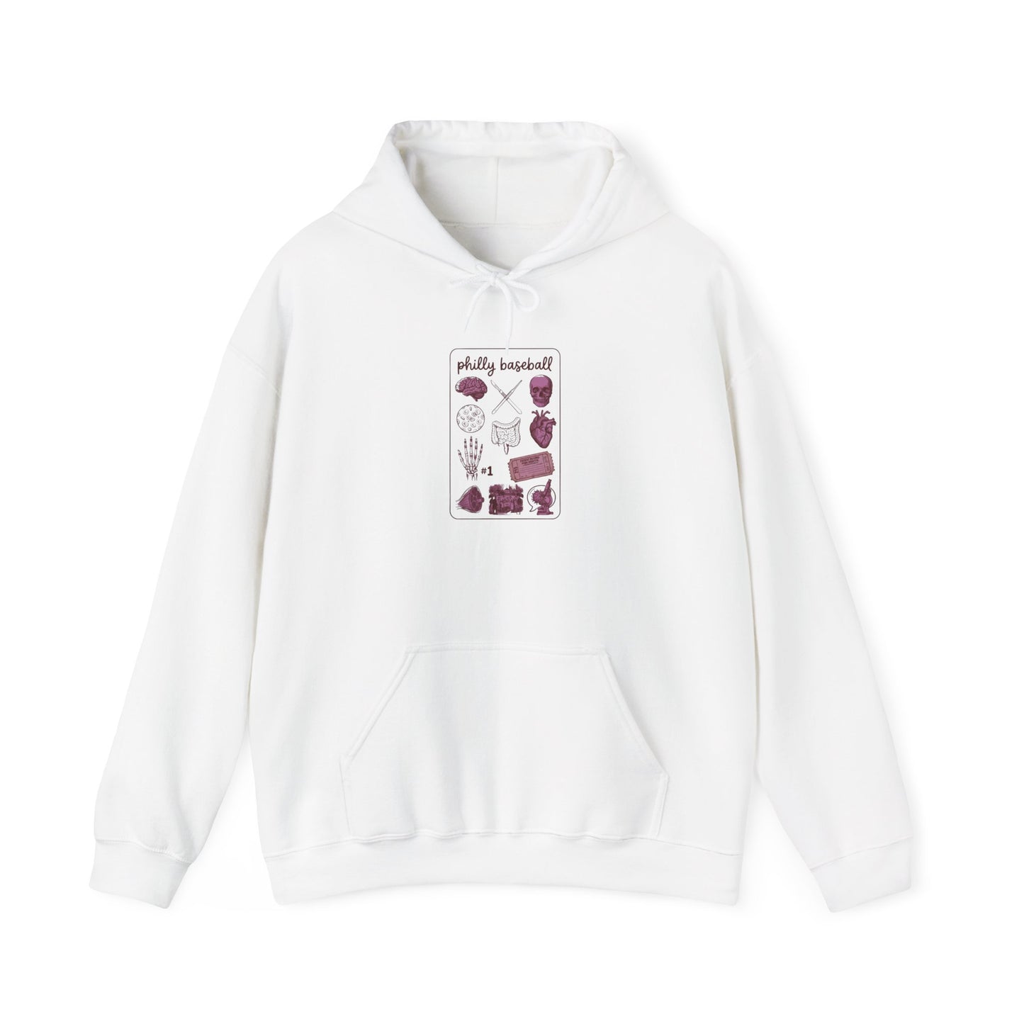 Philly Baseball Icons Hoodie | Philadelphia Pride, Local Fan Apparel