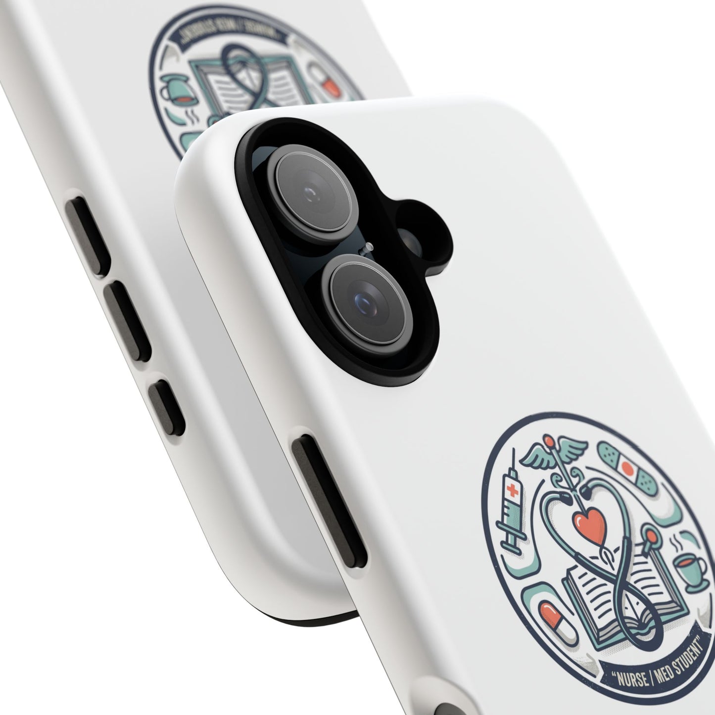 Nurse Aesthetic Tough Case — Medical Student Phone Case