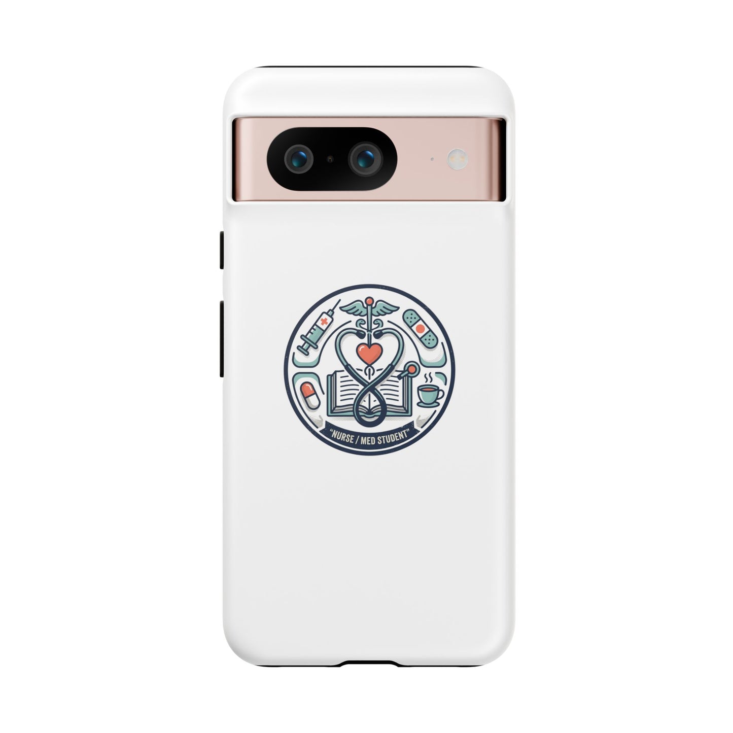 Nurse Aesthetic Tough Case — Medical Student Phone Case